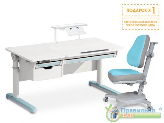 Комплект стол с электроприводом Mealux Electro 730 + полка BD-S50 + кресло OnyxY-110